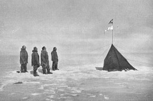 Amundsen at South Pole