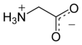 120px-Glycine-zwitterion-2D-skeletal